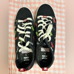 Disney Toms marvel shoes 8.5 size worn twice
